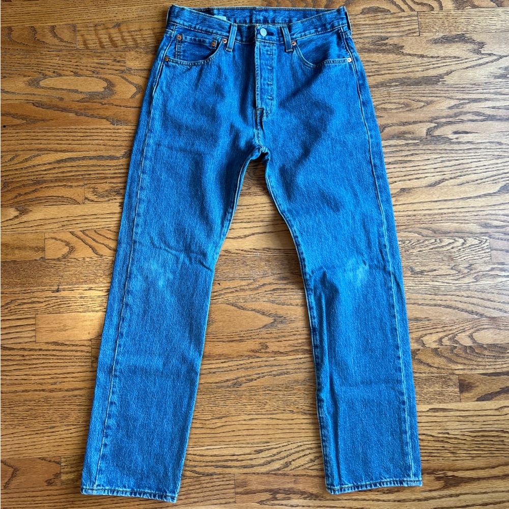 Vintage Men’s Blue Wash Levi’s 501 32x32